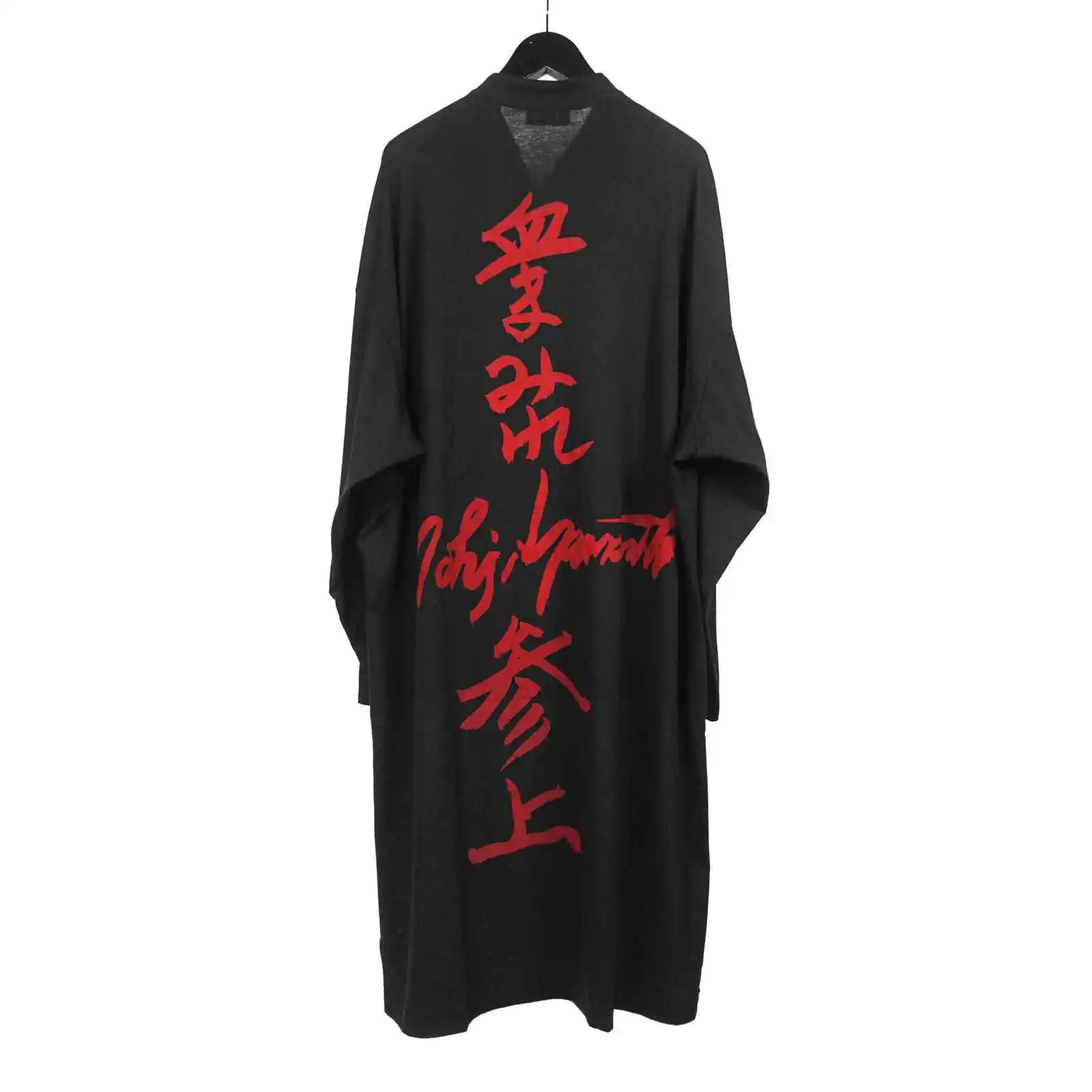 

TOP-YAMAMOTO Japanese original design of long trench coat male loose large size hip hop brand