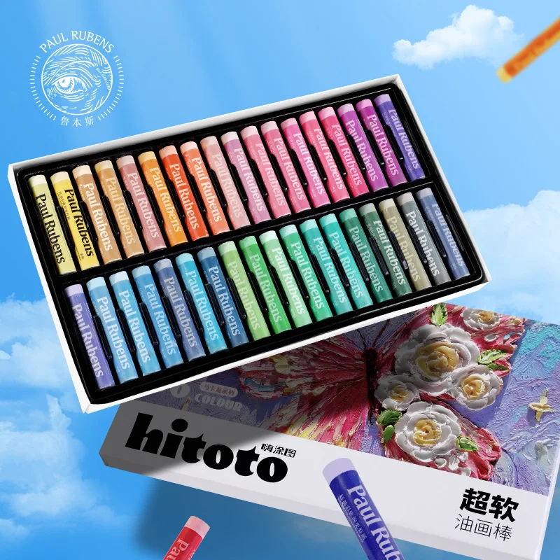 48 Colors Macaron Series Super Soft Oil Pastel Set Creamy Blendable Crayons for Student Artist Drawing Art Supplies