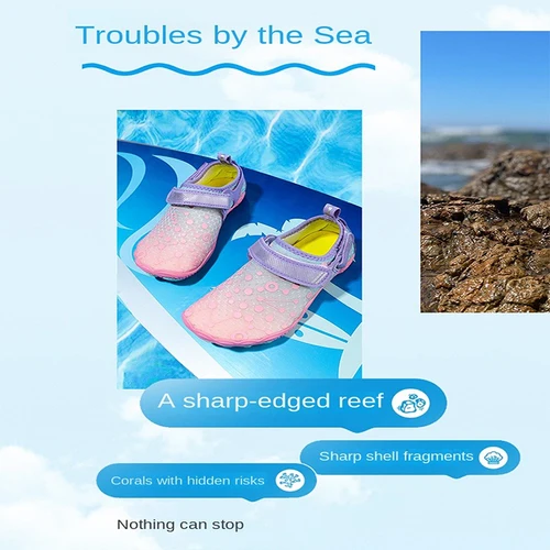 Imagen 2 del producto Zapatos de agua Zapatos de playa para niños Secado rápido Transpirable Zapatos de agua para nadar descalzos Zapatillas de deporte al aire libre Zapatillas de río Agua s