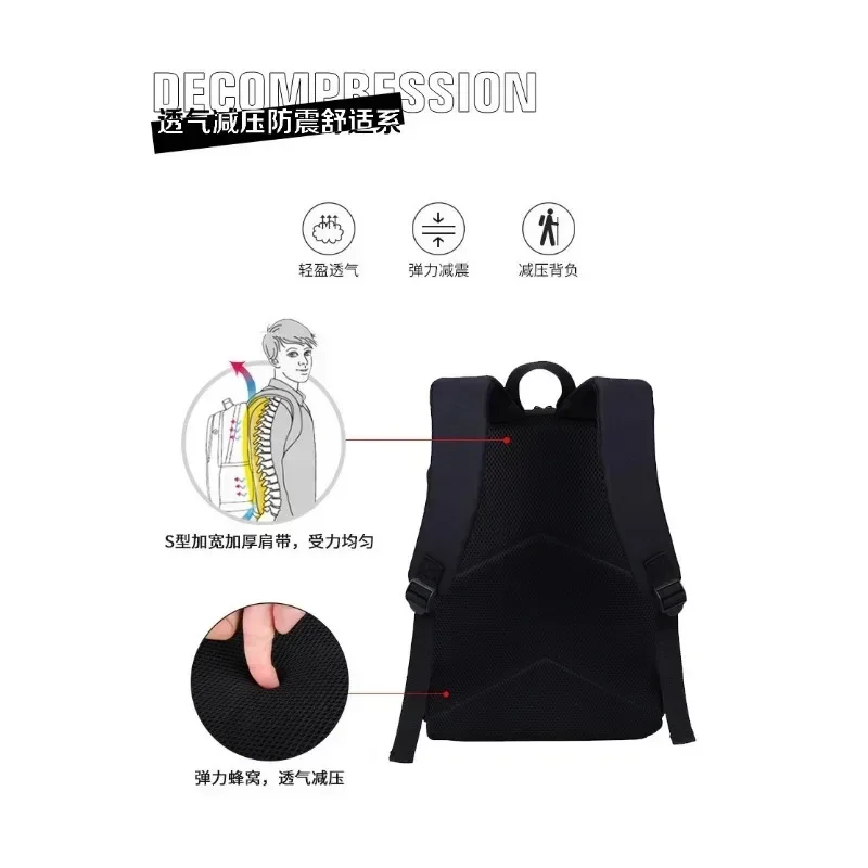 2024 New Anime Kawaii Cartoon Stumble Guys Crash Party School Bag Kids Backpack Pencil Bag Mochila Cartoon School Bag Mochila