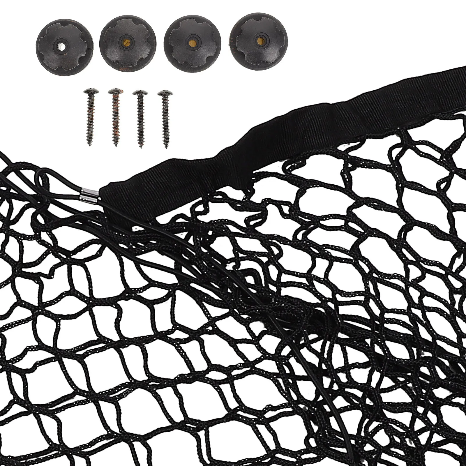 

Car Trunk Cargo Net Double Layer Stretchable Rear Organizer Elastic Mesh Storage Net for Suv Truck Pickup Accessories