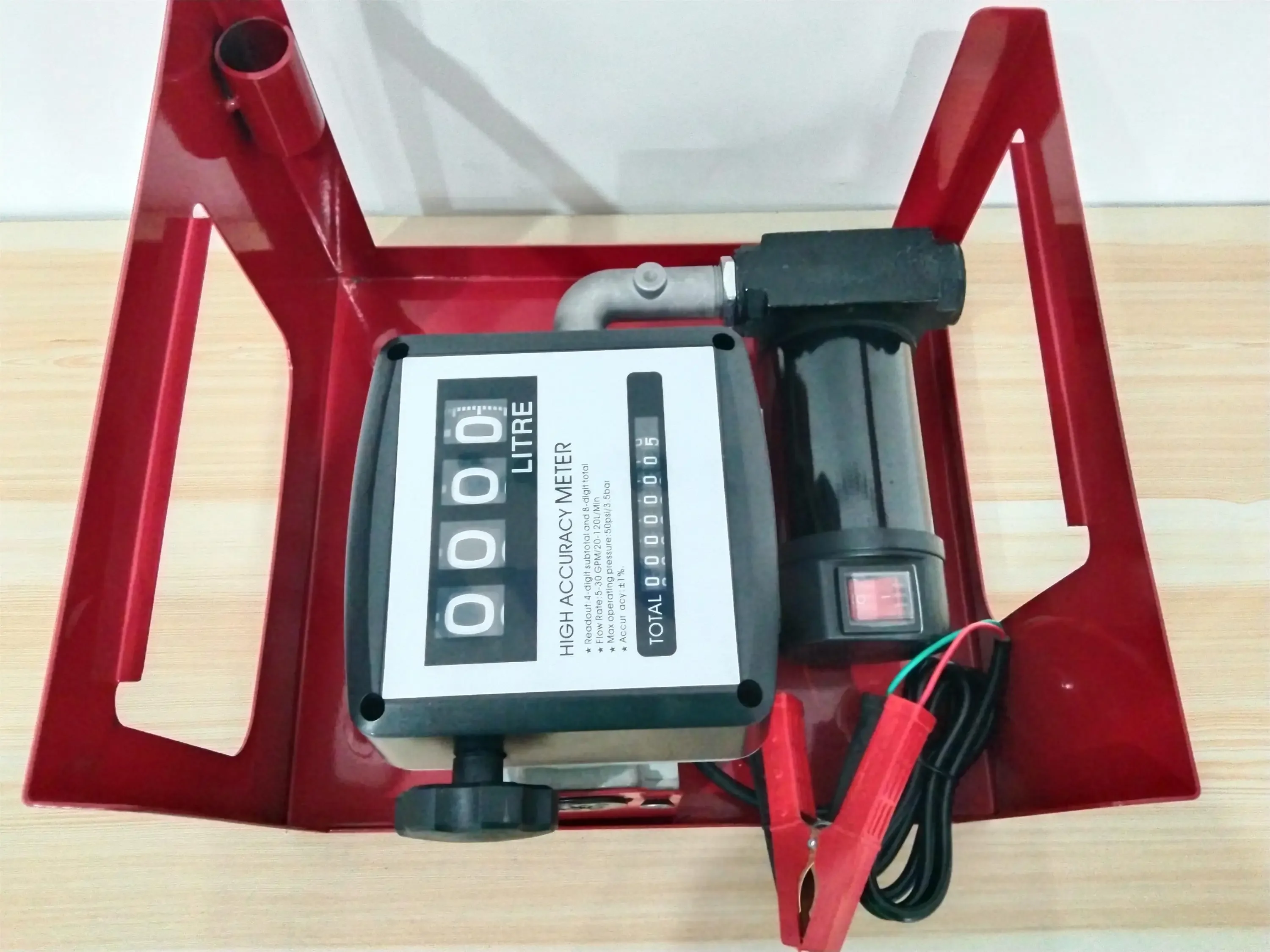 #   Bomba de repostaje portátil eléctrica DC 12V 24V AC 220V 175W 260W Bomba de transferencia diésel de aceite gasoil operada por batería K