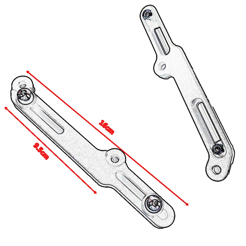 صالح لهوندا NC750X أدوات ضبط الزجاج الأمامي للدراجات النارية باستخدام الحاسب الآلي الألومنيوم الزجاج الأمامي قوس NC 750X NC750 X 2016 2017 2018 2019 2020 #6