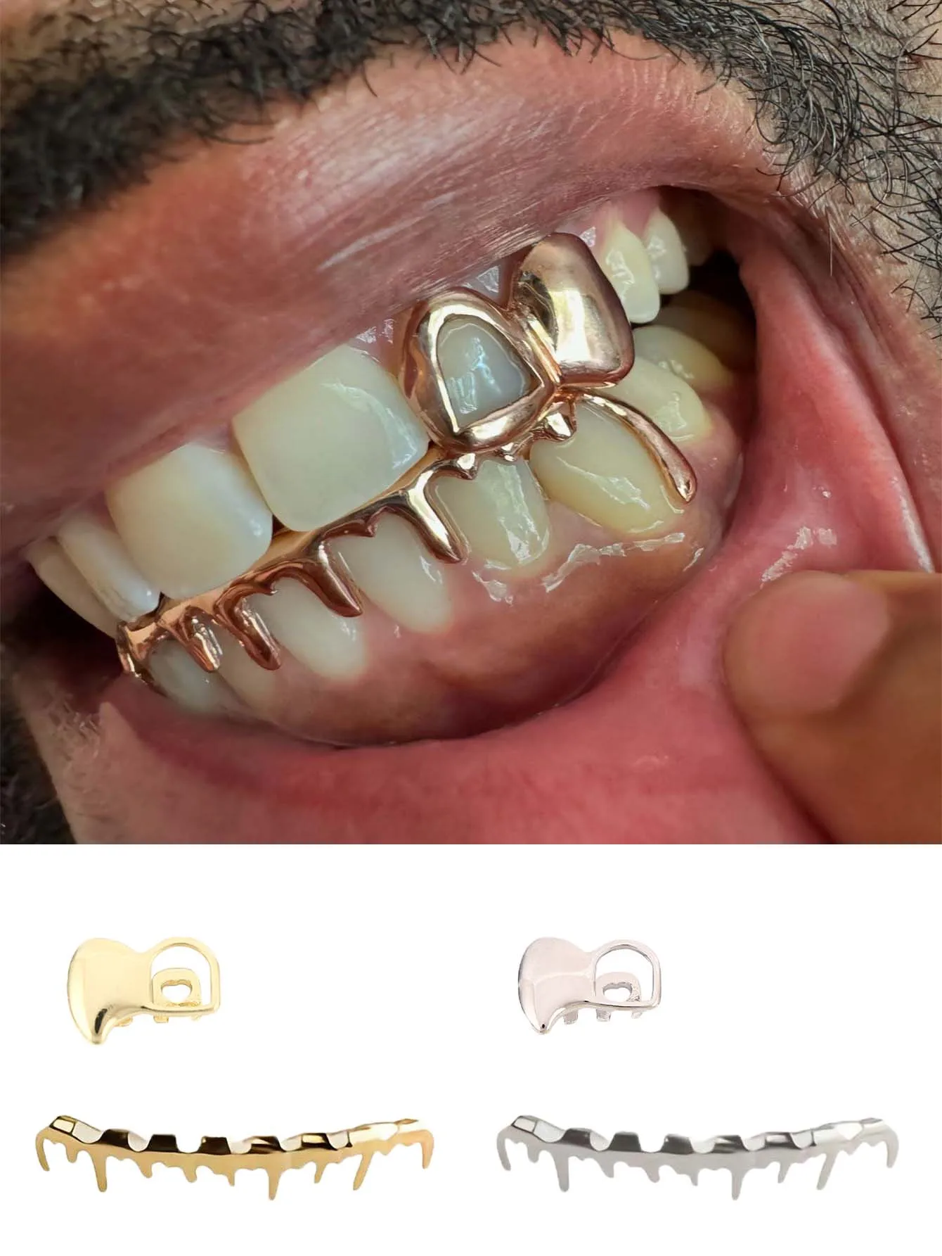 من المألوف جوفاء التدريجي وأشار الأسنان قطرة الماء الهيب هوب الأسنان الديكور مرحلة ملهى ليلي الطرف الديكور