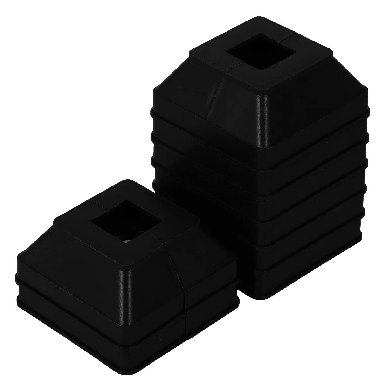 8Pcs Railing Decoration Cap Plastic Post Cover Versatile Use Durable Material for Decking Posts Vinyl Fence Repair