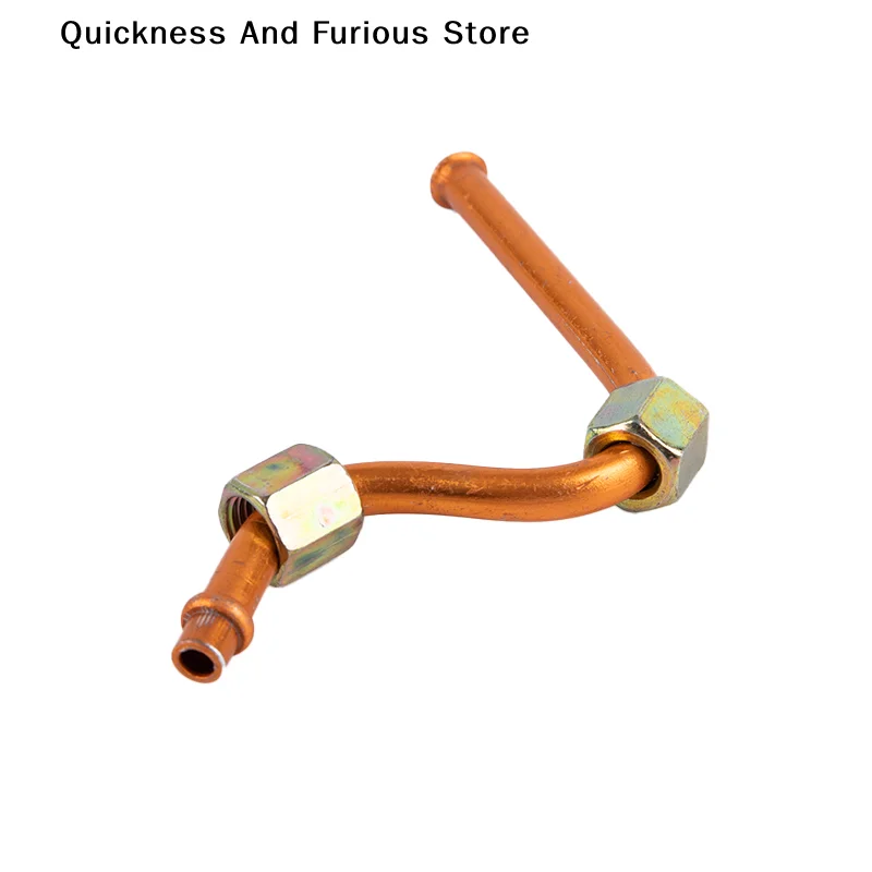 【TO】1Pcs Aluminum Exhaust 9mm Thread Pipe Exhaust Tube Air Compressor Maintenance Improved Performance Sleek Silver Tone Finish