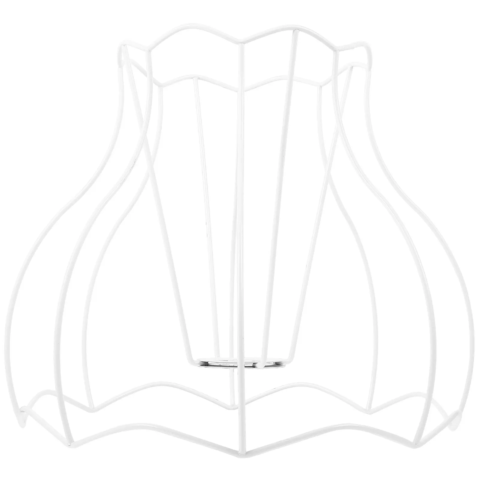 

Металлическая рамка для абажура настольной лампы, прочная железная основа в винтажном стиле, простая сборка, подходит для декора дома и офиса.