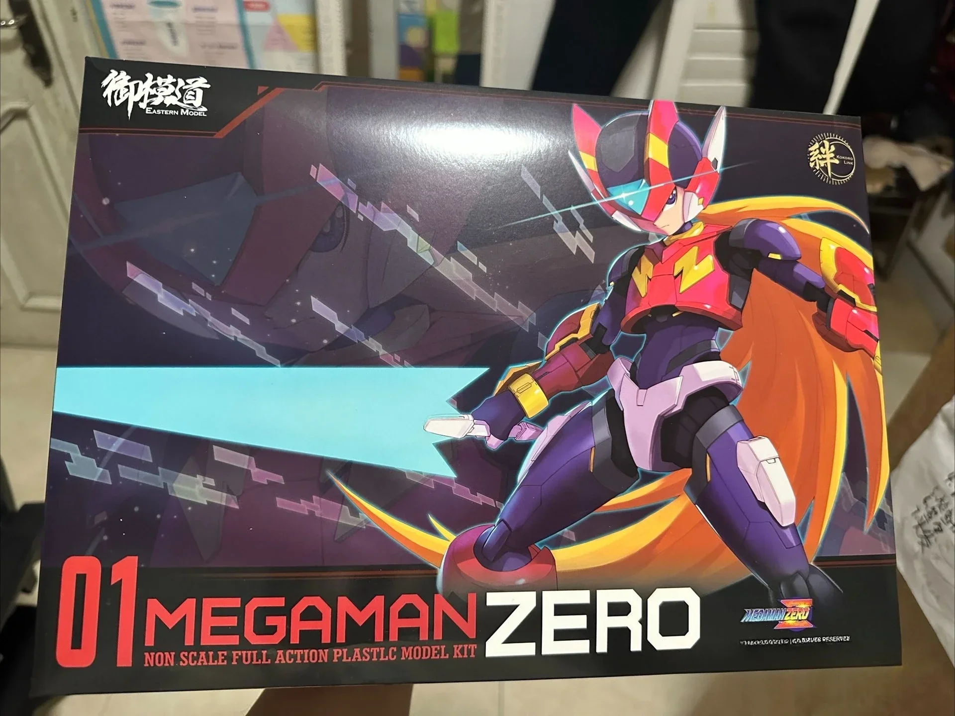 

In Stock Genuine Rock Man Action Figure Eastern Model Rockman Zero MegaMan Collection Movable Anime Figure Model Toy