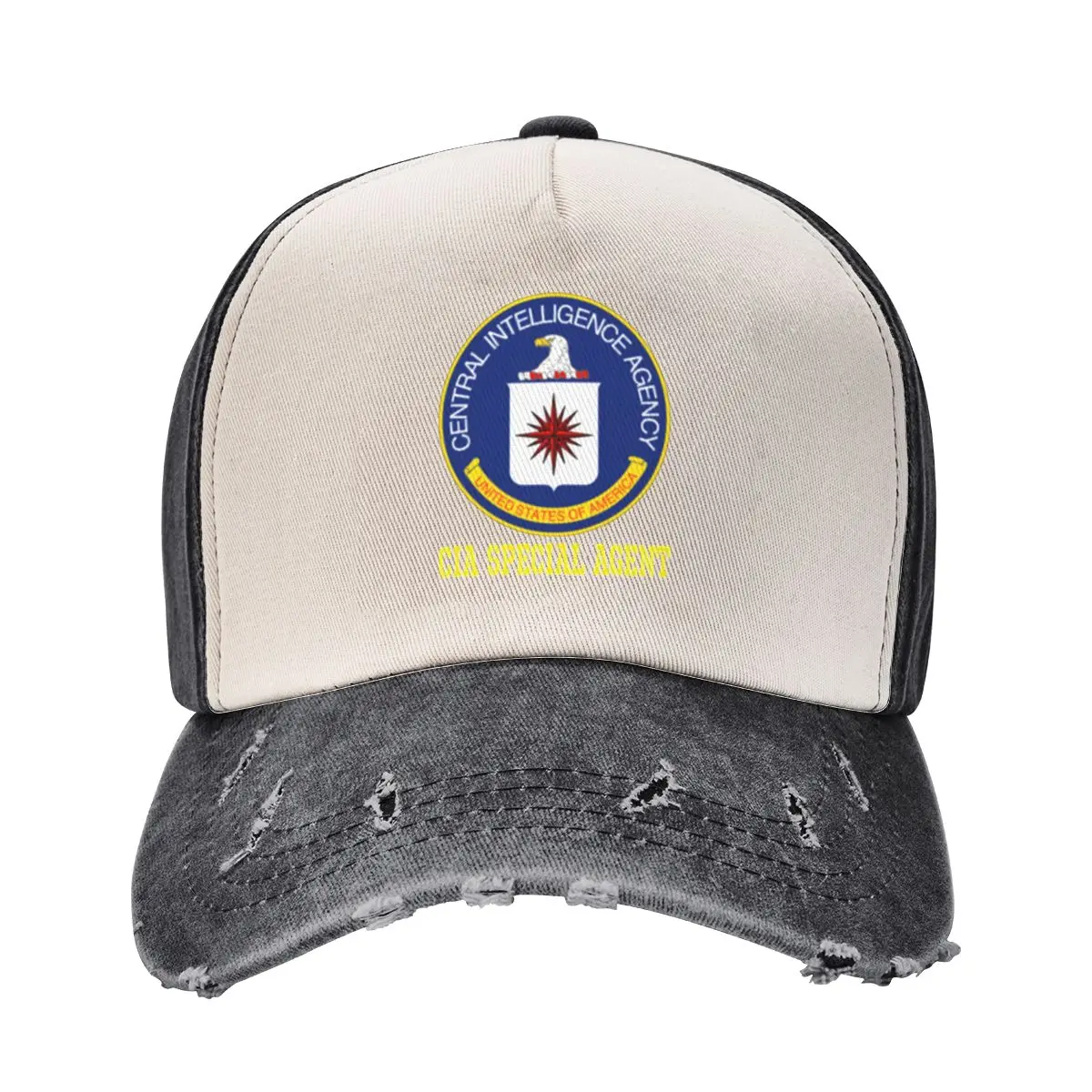 

central intelligence agency CIA Baseball Cap Mountaineering Golf custom Hat Sunhat Mens Caps Women's
