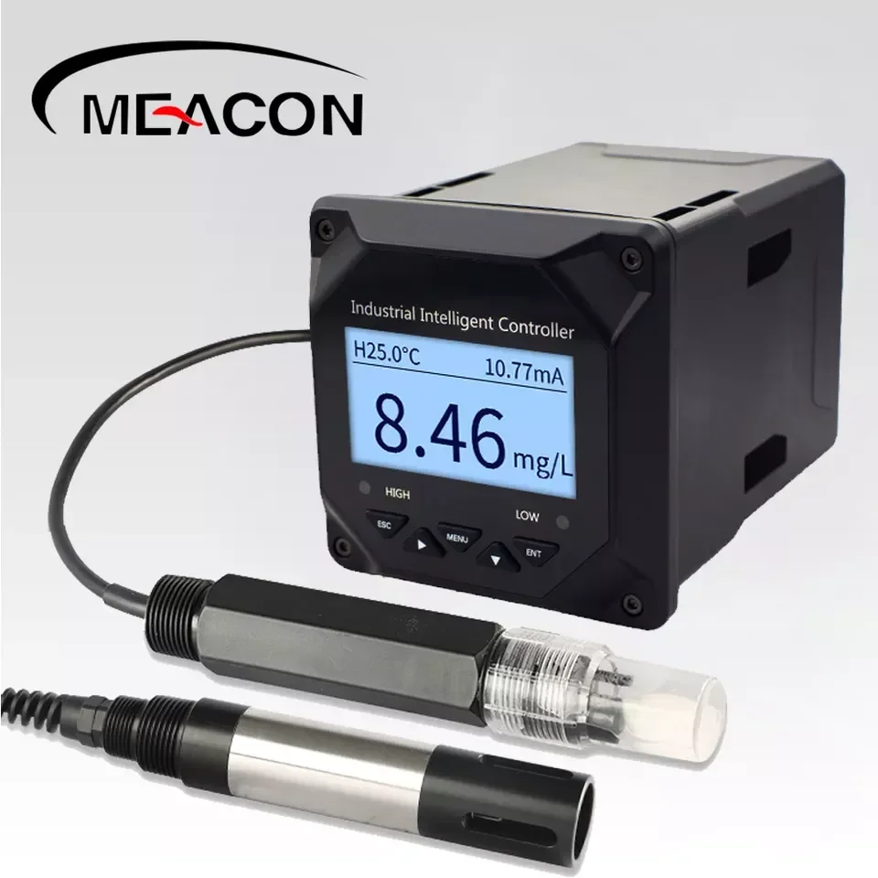 Water analysis oxygen flow meter calibrator digital automation water dissolve oxygene meter