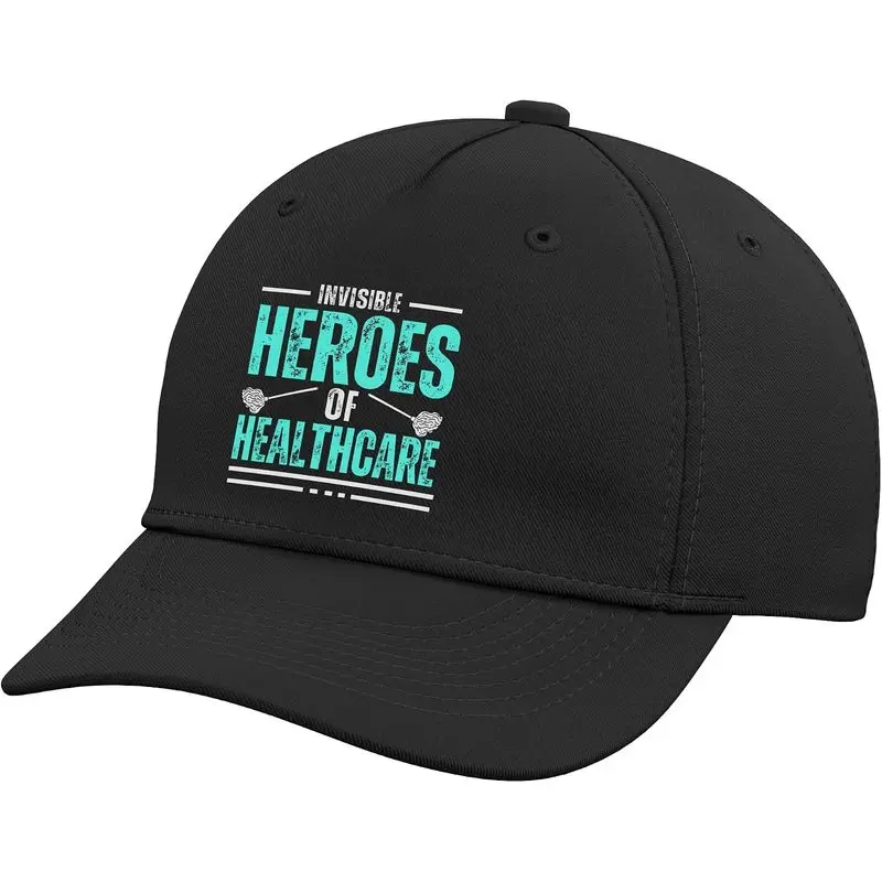 EVS Worker Invisible Heroes Healthcare Hospital EVS Worker Adjustable Baseball Hat