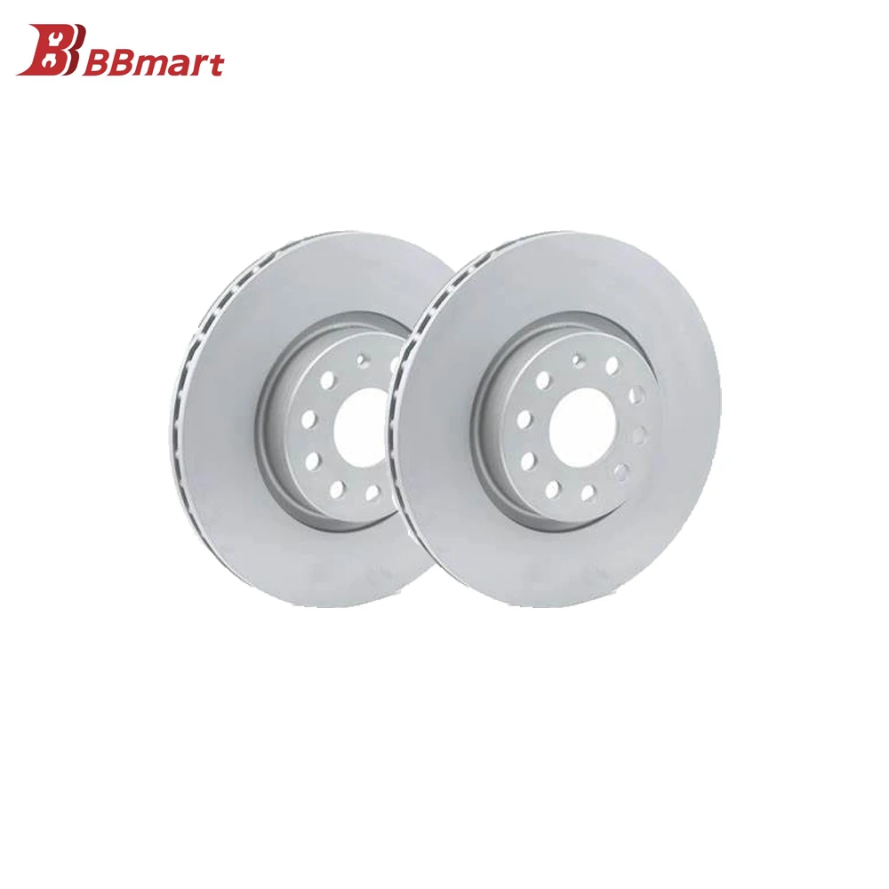 4H0615301AA BBmart Auto Parts 2 Pcs Best Quality Front Brake Disc Rotor For Audi  A8 D4 2011 4.2 Fsi