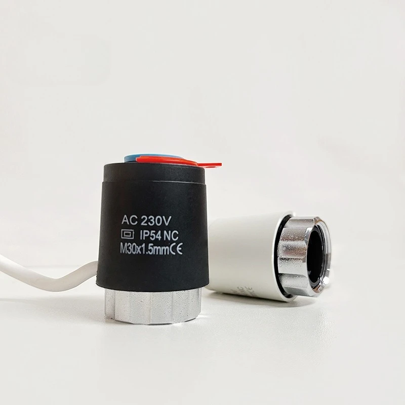 230V Electric Thermal Actuator Radiator NC Valve N58A for Underfloor Heating Manifold