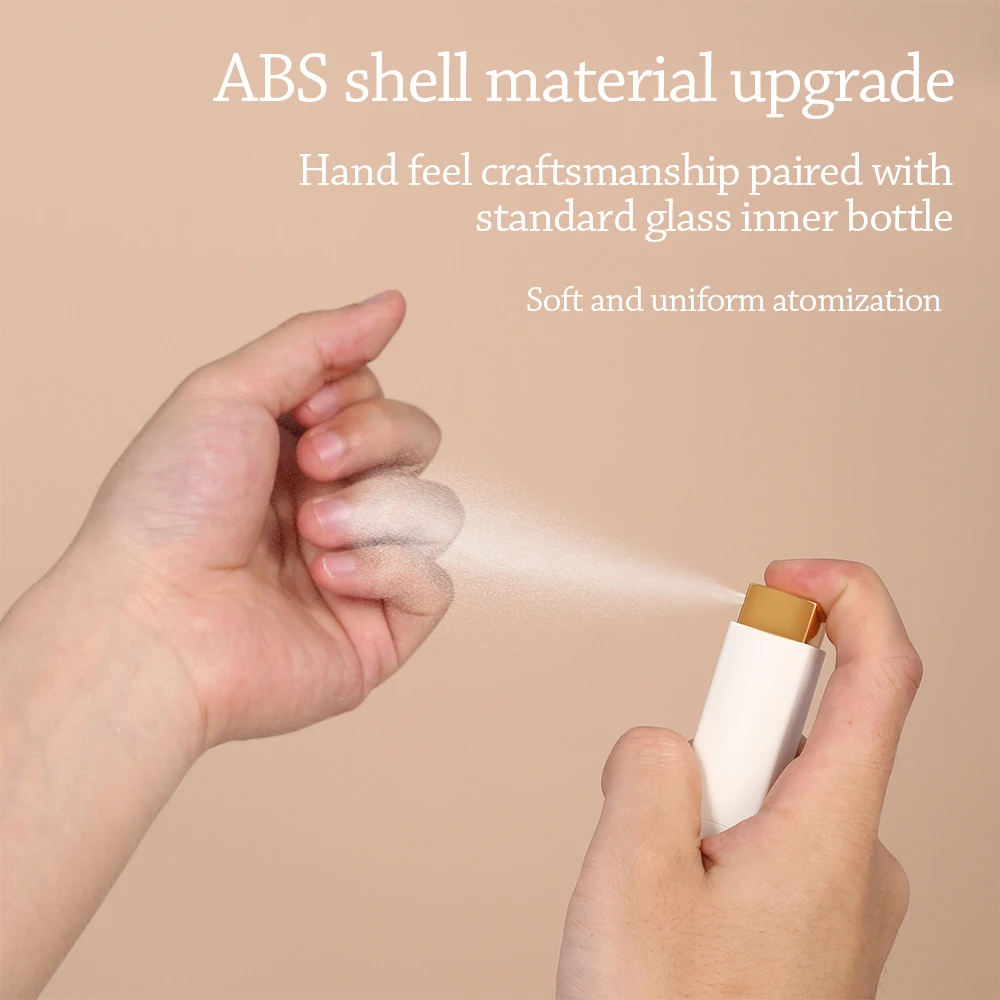 

New 10ML Mini Perfume Bottle Refillable Empty Empty Cosmetic Containers Portable Storage Sprayer Spray Rotating Bottle