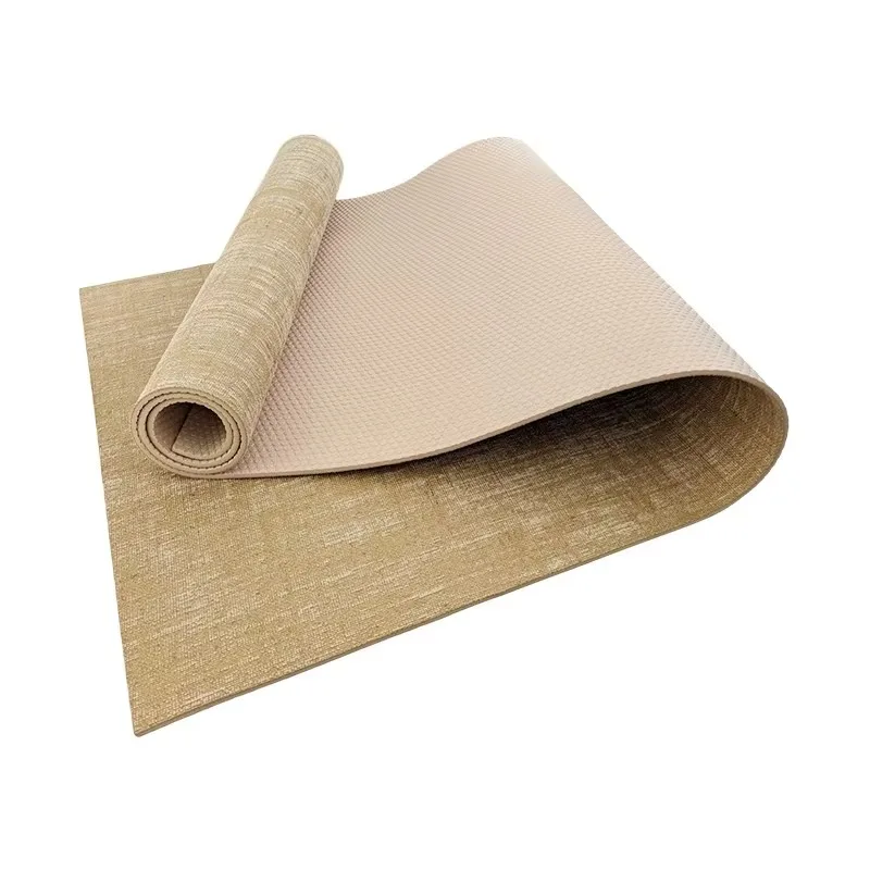 Professional Yoga Mat Sweat-Absorbent Non-Slip 183cm Rectangular Indoor Fitness Mat Home Use