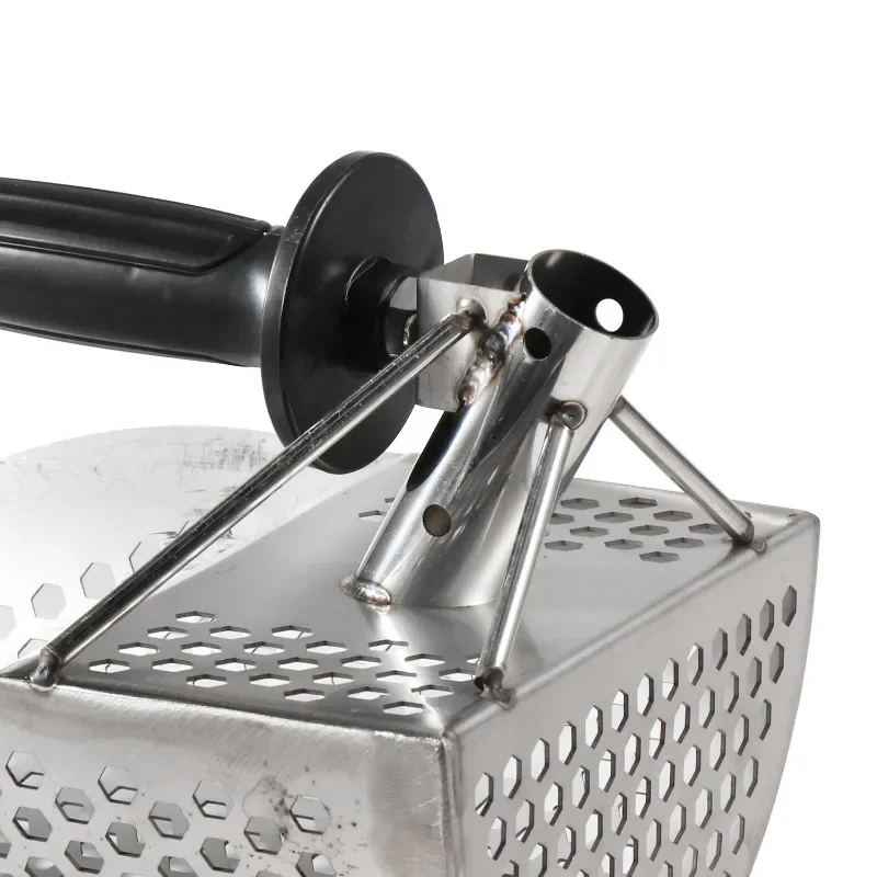 Stainless steel gold panning shovel sand shovel hourglass beach treasure detection sand filter metal detector ground exploration