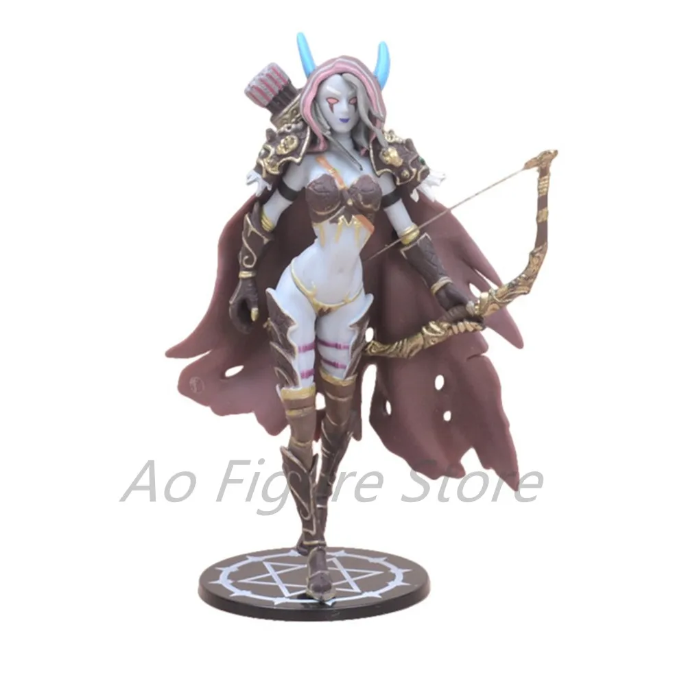 WOW Fall of The Lich King Arthas Sylvanas Windrunner Sylvan Archery Queen Anime World Of Warcraft Dota Menethil Action Figures