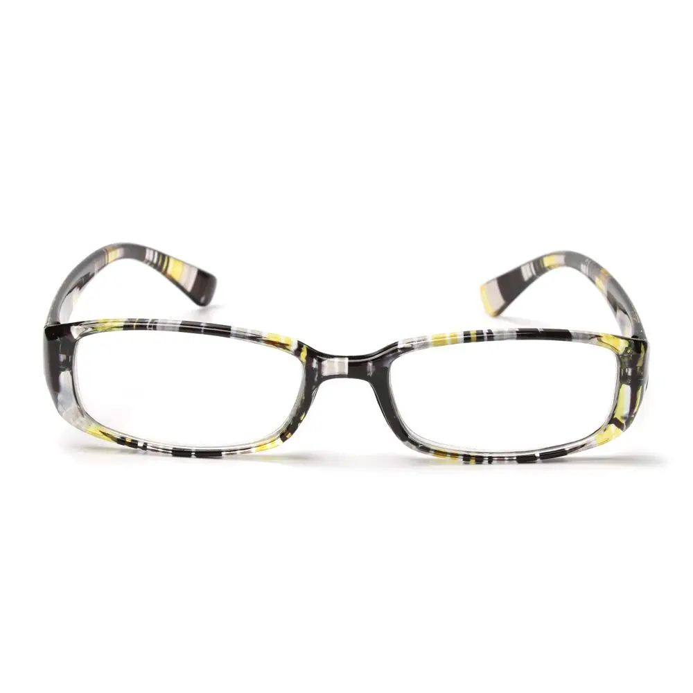 Portable Print Stripe Vision Care Retro Frame Presbyopic Eyewear Reading Glasses Diopter Eyeglasses