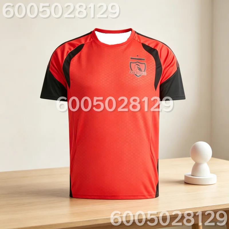 2026 Neuerscheinung Colo-Colo Sonderedition Fußballtrikot für Kinder und Erwachsene Geeignet für Alltag und Training Familien-Kinder-T-Shirts und Tops – Detail 2