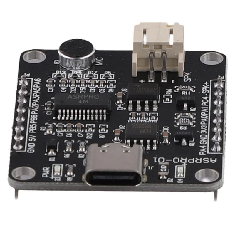 SQPP-2X Плата разработки ASR-PRO 4M Флэш-память Модуль распознавания голоса Макетная плата (контактный разъем уже сварной)