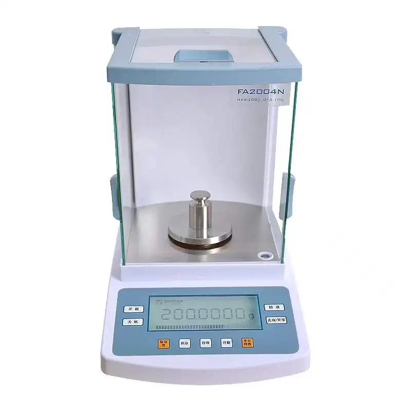 FA1004/1204N/JA3003 electronic analytical balance weighing 0.1mg in the laboratory