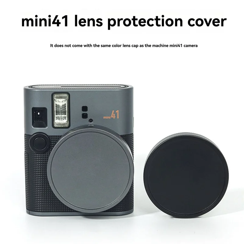 【أدوات منزلية!】لغطاء عدسة الكاميرا Polaroid Instax Mini 41 المقاوم للغبار والماء، غطاء حماية ثابت ولن تسقط