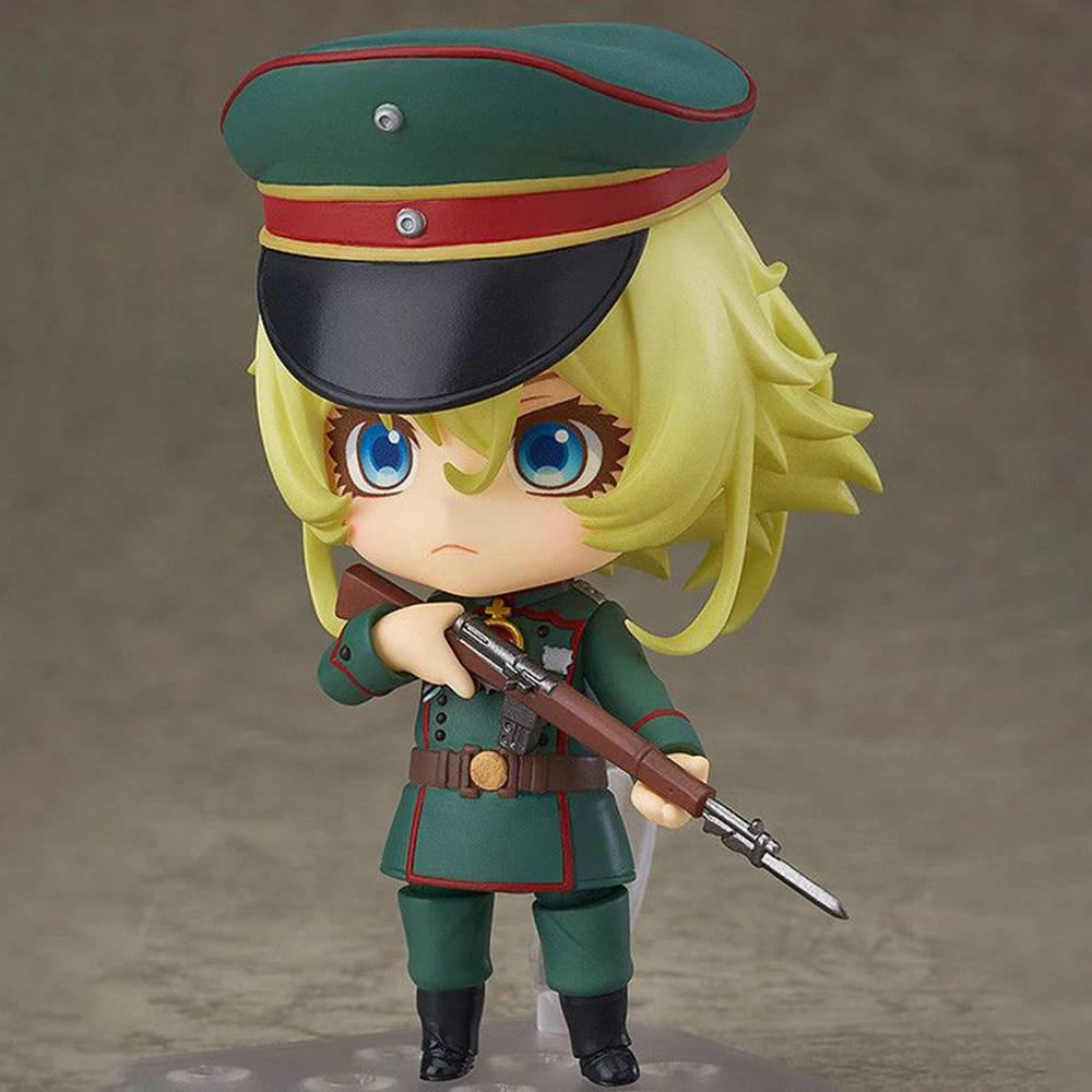 شركة Good Smile الأصلية بنسبة 100% Nendoroid ( # 784) سلسلة مجموعة شخصيات الرسوم المتحركة Youjo Senki Tanya Degurechaff