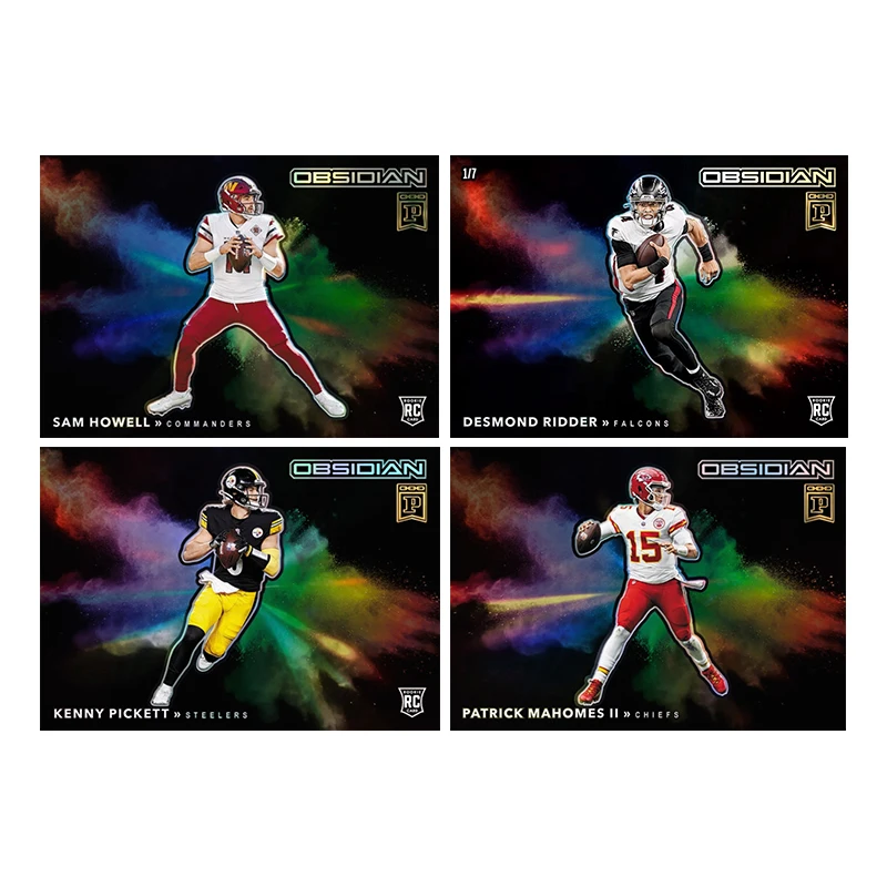 

Домашняя карта Panini Rugby Star Card Desmond Ridder Kenny Pickett Patrick Mahomes Sam Howell, коллекционная карта, игрушки в подарок
