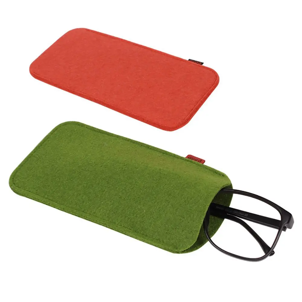 Unisex 6 Colors Container Felt Cloth Portable Acceaaories Glasses Bags Glasses Box Sunglasses Bag Glasses Storage