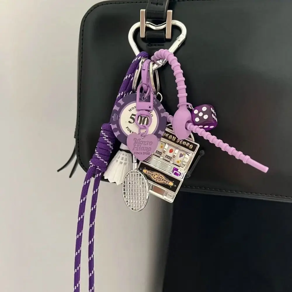 جديد الإبداعية حقيبة معلقة المفاتيح زوجين مشبك معدني قلادة هاتف كيرينغ المنسوجة حبل مجوهرات اكسسوارات حقيبة الملحقات #3