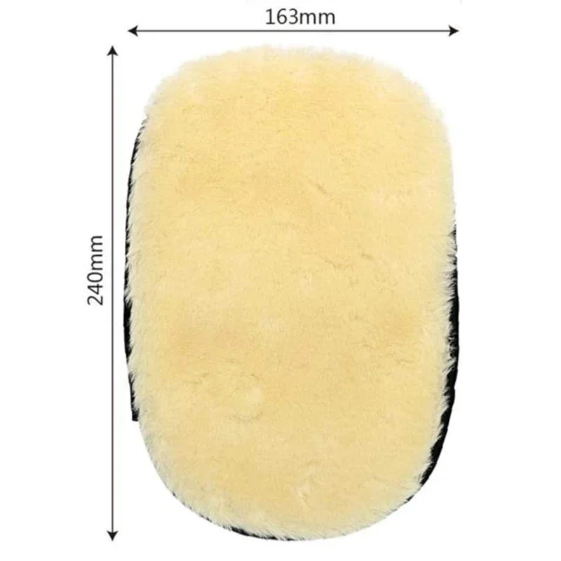 Microfiber Wool Soft Auto Car Washing Glove Cleaning Car Cleaning gloves Mitt Motorcycle Washer Care Car paint Wash care tools view 3