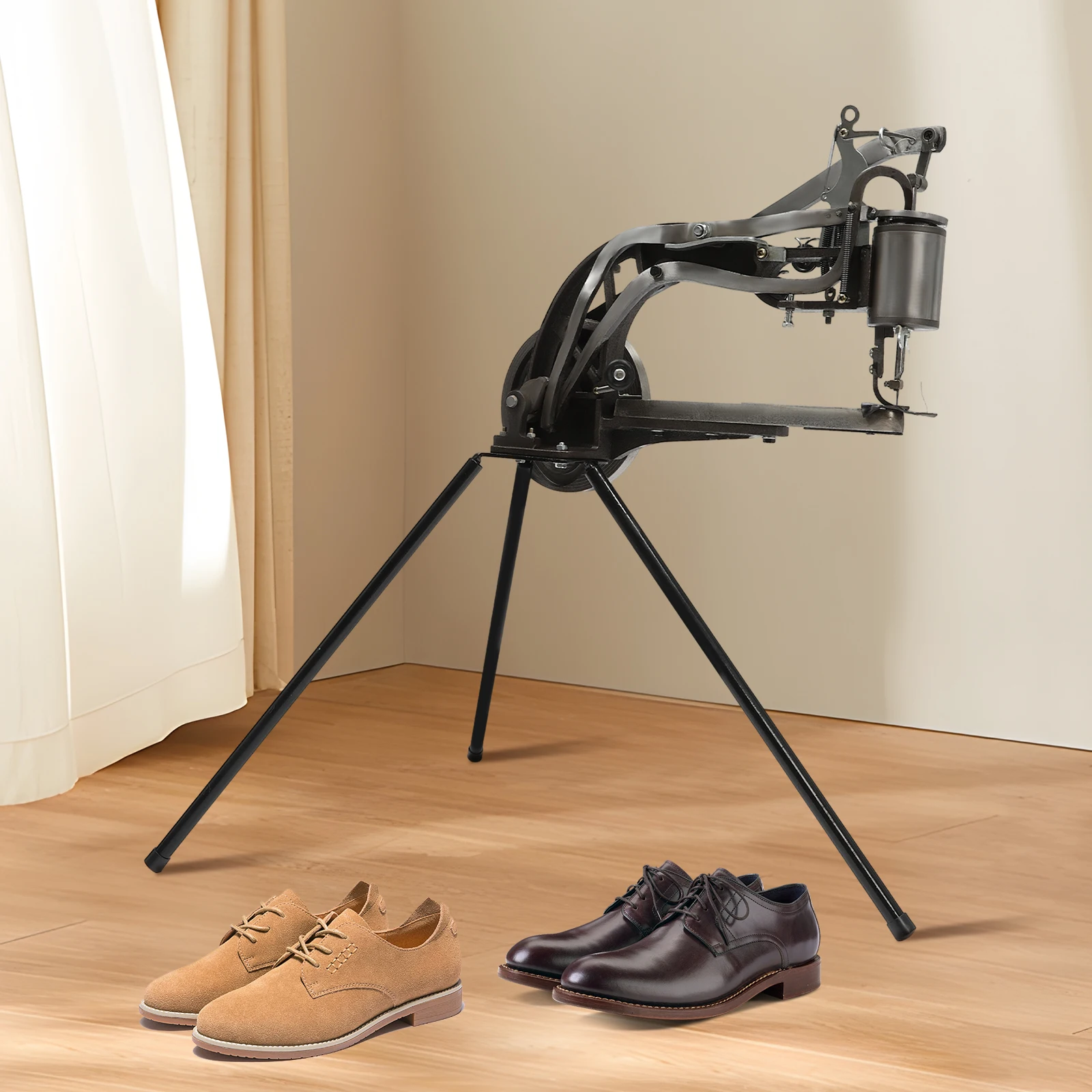 360 °   Flexibel Einstellbare Manuelle Schuhmacher-Ledernähmaschine Schuhmaschine Leder-Nähmaschine Verstellbare Handnähmaschine