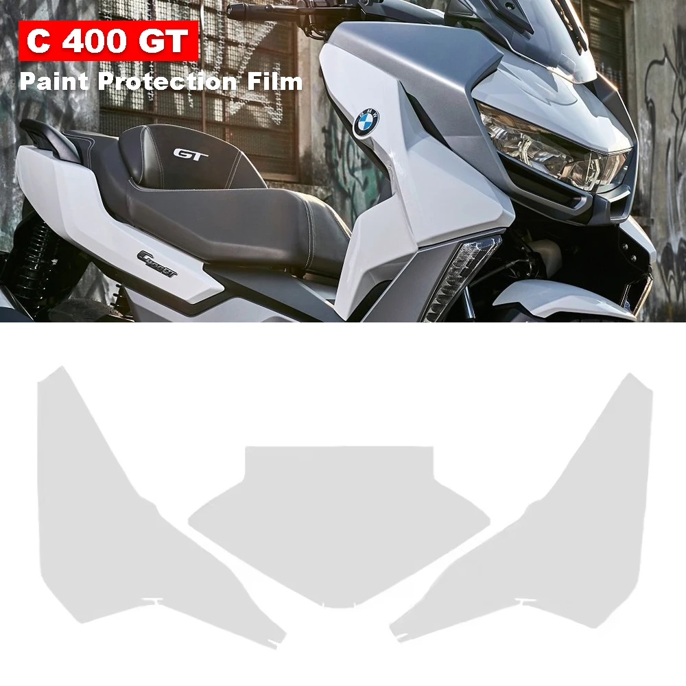 

For BMW C400GT TPU Motorcycle Fairing Protective Film C 400 GT Invisible Accessories C 400GT Anti- Scratch Paint Protection Film