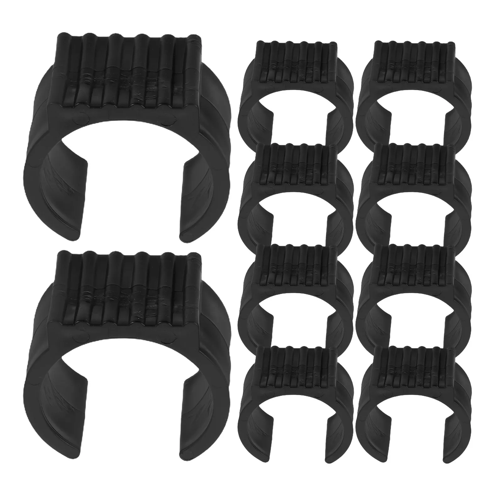 20Pcs Hammock Stand Feet Pads Non-Slip Vinyl Covers Clip-on Chair Leg Caps for 38-42Mm Round Base Tubes Furniture Foot