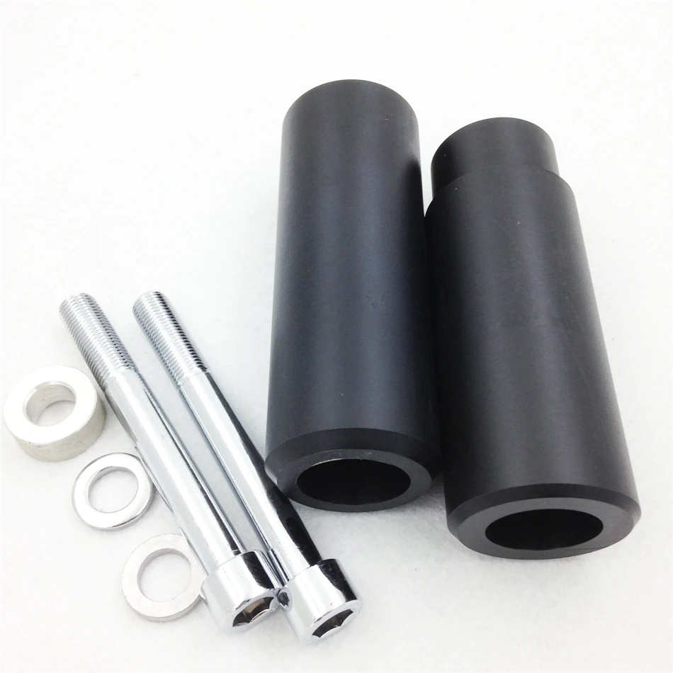 

For 2006-2011 Yamaha FJR1300 fjr 1300 2007 2008 2009 2010 Motorcycle bike No Cut Frame Slider Crash Protector Black / Carbon