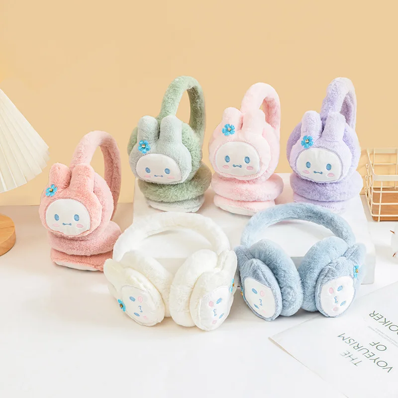 

Children's Earmuffs for Winter Warmth Cartoon Rabbit Plush Ear Protection Children's Earmuffs for Riding and Cold Protection