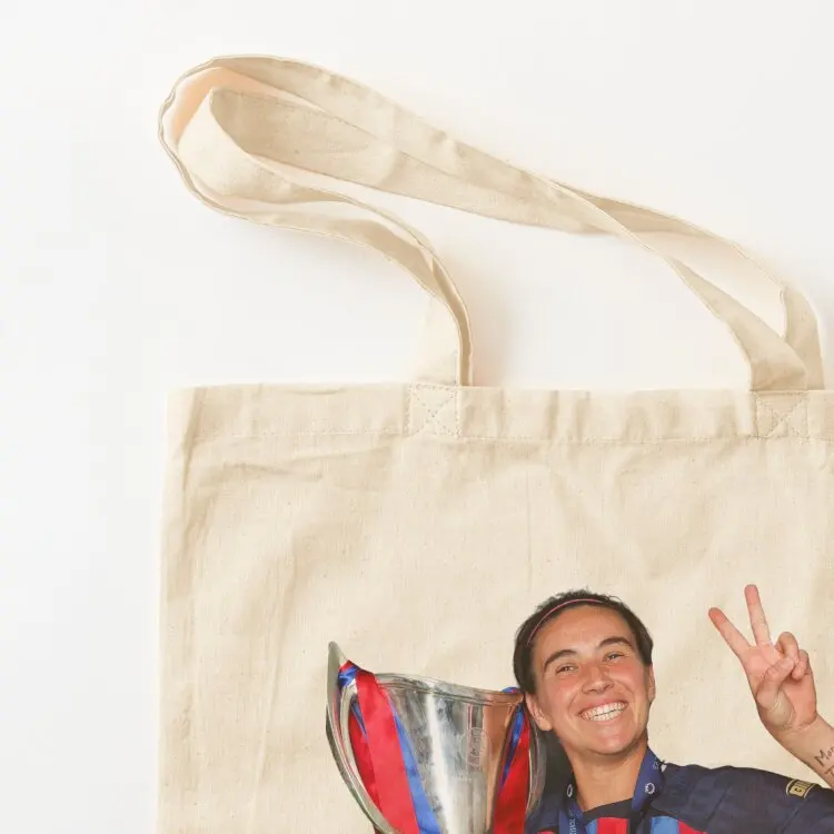 حقيبة Mariona Caldentey حقيبة صديقة للبيئة قابلة للطي حقيبة قماش للنساء أكياس بقالة قابلة لإعادة الاستخدام من القماش للنساء