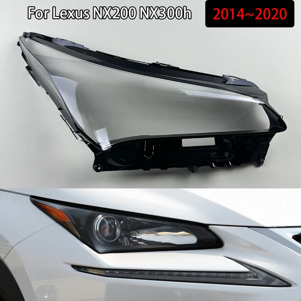 

Headlamp Cover Lampshade Lamp Shade Headlight Shell Lens Plexiglass Auto Replacement Parts For Lexus NX200 NX300h 2014~2020