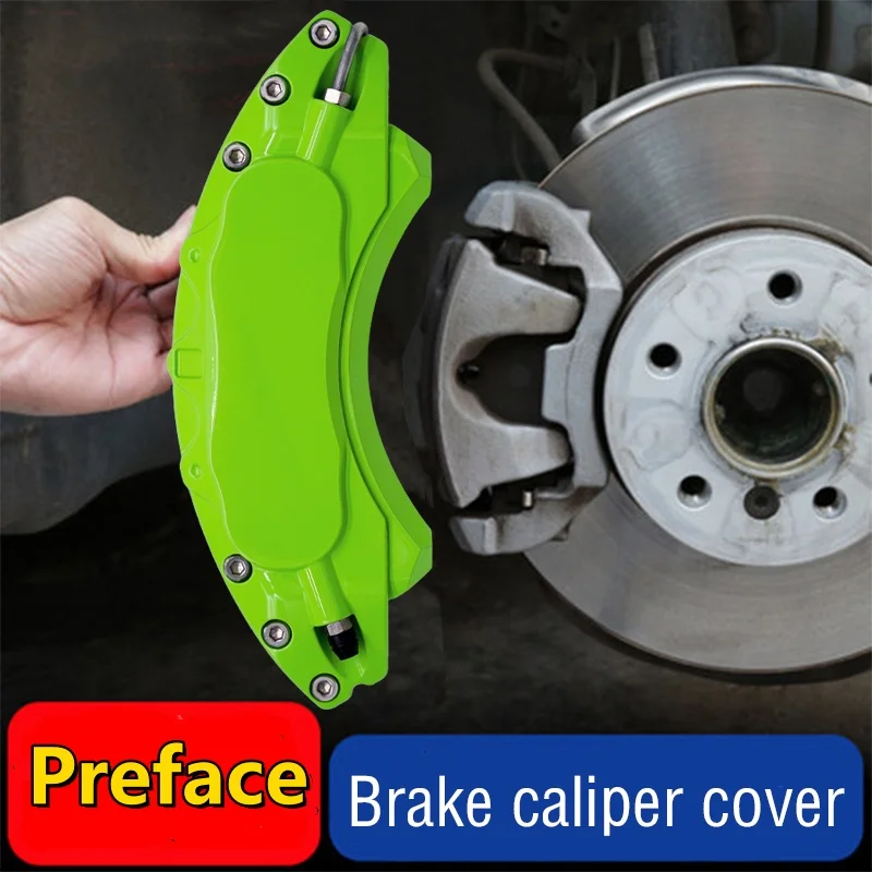 Car Brake Caliper Cover Aluminum Metal For Geely Preface 1.5TD 2.5 TD 2023 2024 2025