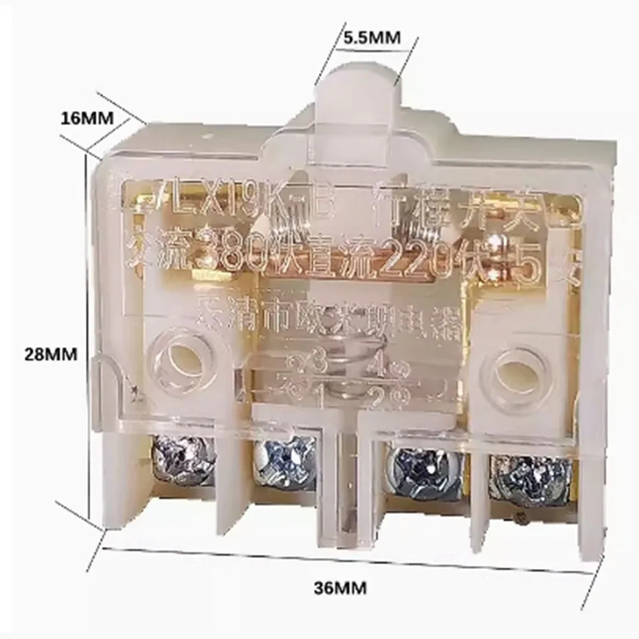 New Silver Point LX19K-B Travel Switch Core Small Limit Micro Switch Foot Switch Core Self Reset