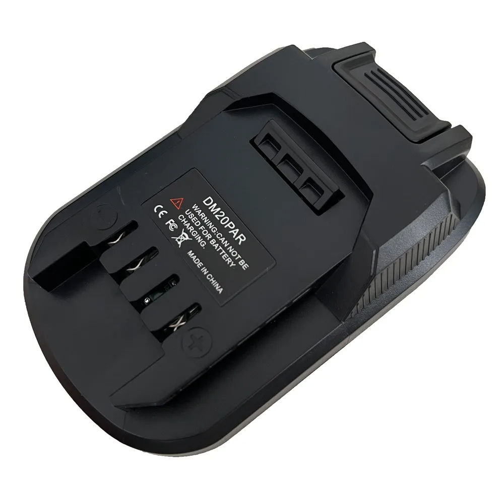 Adaptador Conversor para Milwaukee 18v Bateria de Lítio Converter para Parkside 20v Bateria de Lítio Power Tool Drill Use Dm20par