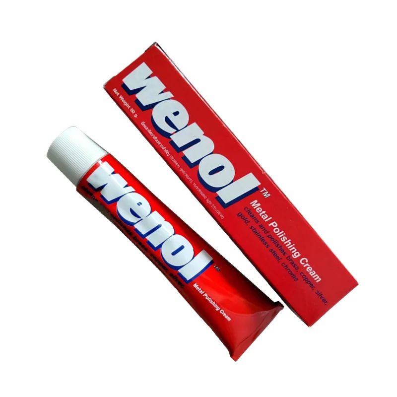 100 جرام معجون تلميع المعادن Wenol للمجوهرات الذهبية والفضية قالب الآلات الموسيقية المعدنية طحن القالب #3