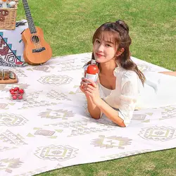 Cute Water Resistant Grease-Proof Camping Blankets Beach Blankets Outdoor Picnic mat for Travel Music Festival Lawn Camping Gear