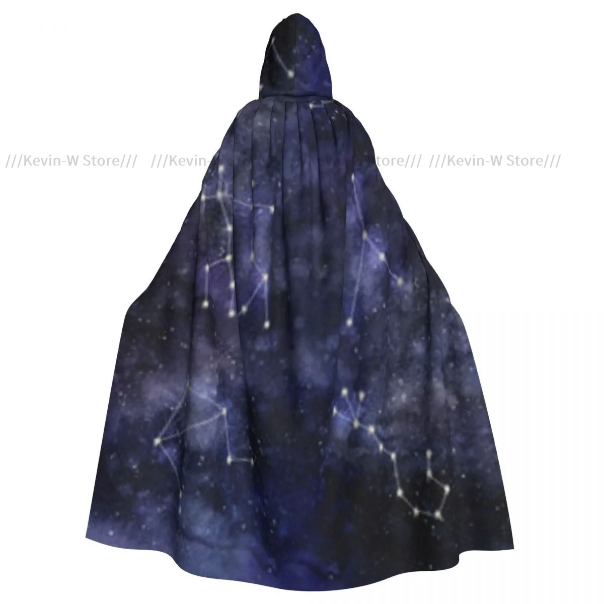 Long Cape Cloak Twelve Zodiac Signs Hooded Cloak Coat Autumn Hoodies