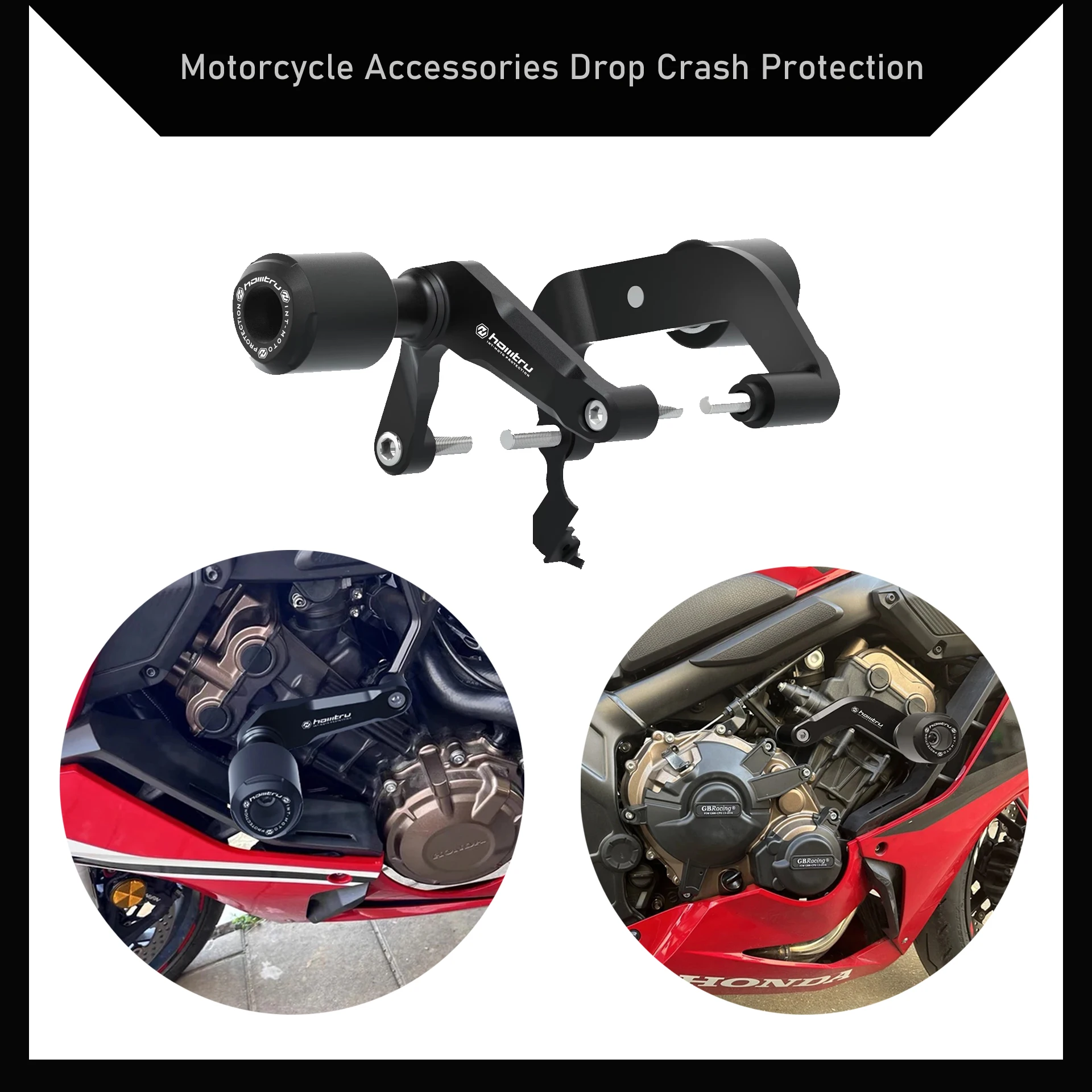 

Motorcycle Accessories Drop Crash Protection for Honda CBR650R 2019-2023 CB650R 2019-2025