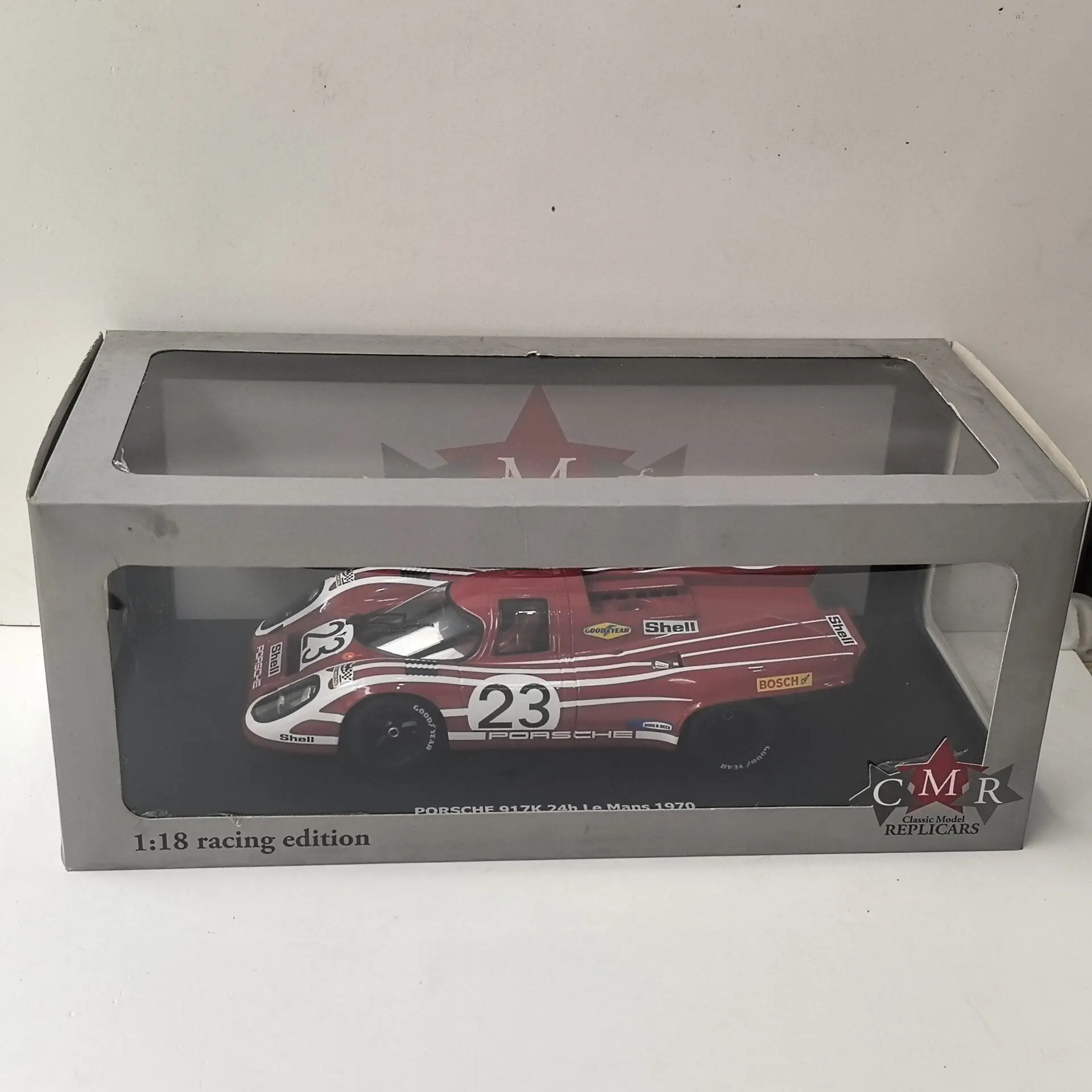 

Diecast WERK 1/18 Scale PORSCHE 917K 1970 # 23 24H LE MANS Porsche 24 Hour Racing 57 Alloy Car Model