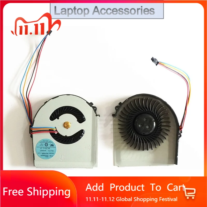 Ventilador de refrigeración de CPU para ordenador portátil F para IBM Thinkpad T420 T420i ventilador 04w0627 M-231C-21 M-231C-2 M-231C-1 UDQFVZR01FFD