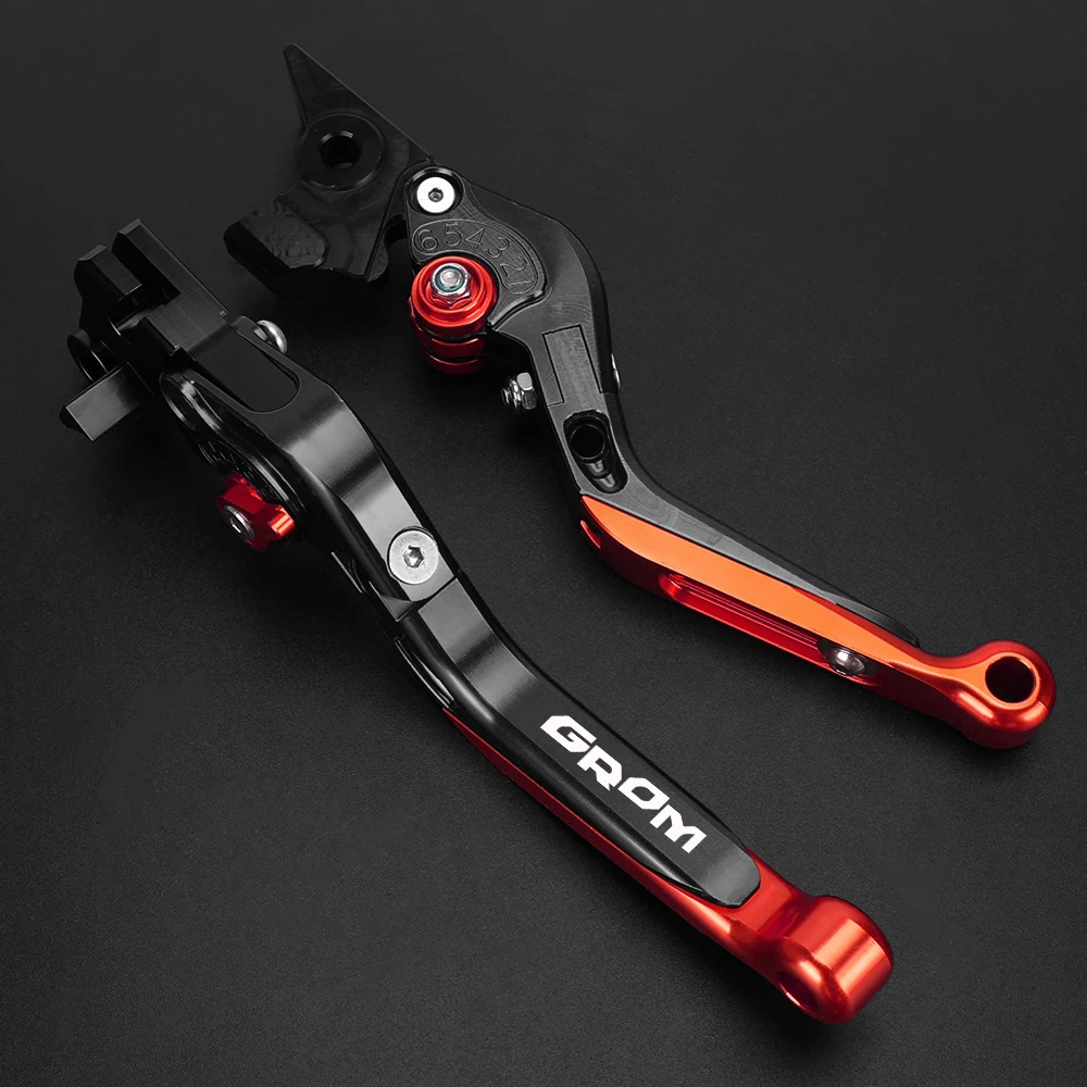 FOR HONDA GROM MSX125 MSX 125 2013-2020 2024 2021 2022 2023 2025 Folding Extendable Adjustable Brake Clutch Lever Motorcycle