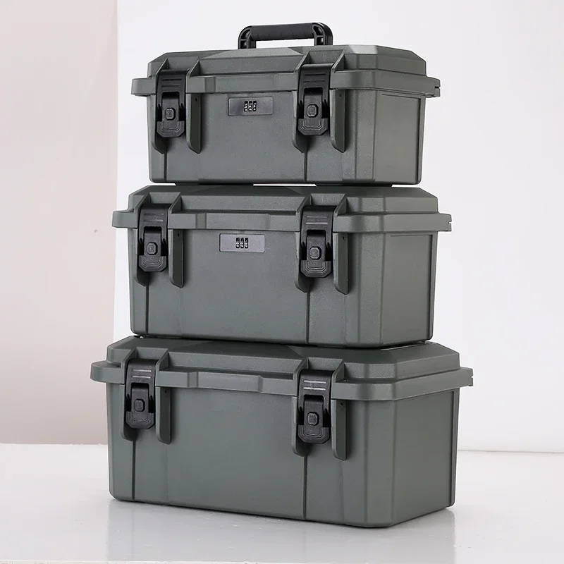 

Hardware Toolbox Household Portable Storage Box Large Industrial Vehicle Electrical Art Toolbox