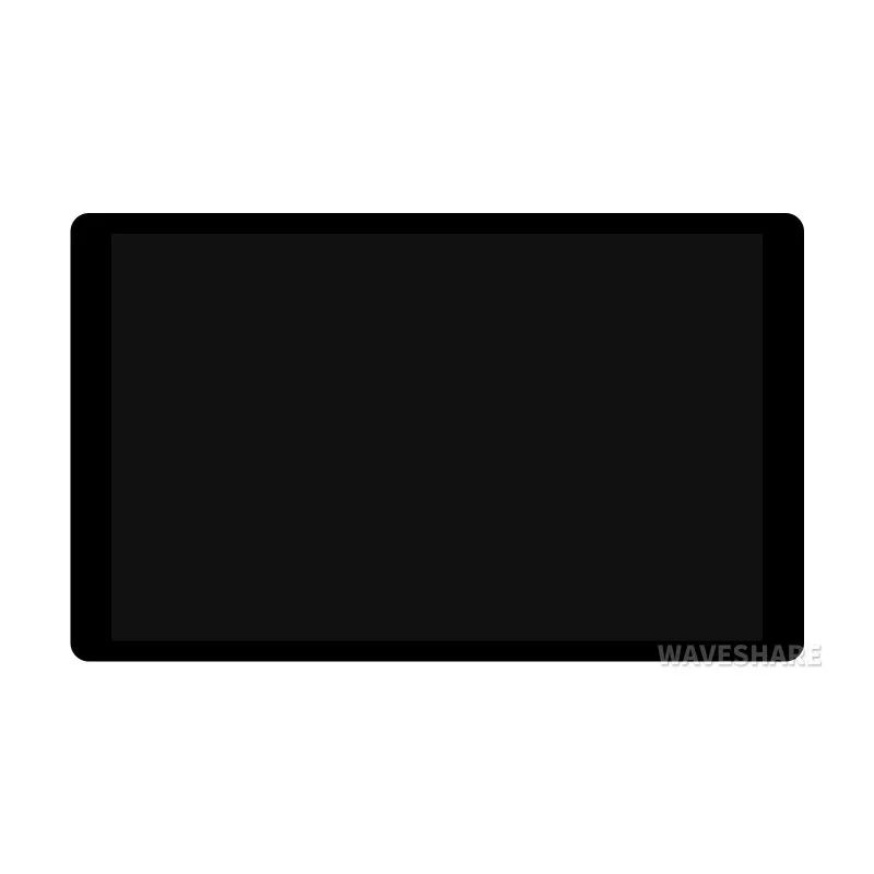 Tela de toque capacitiva DSI de 7 polegadas, 1280 × 800, IPS, painel de vidro temperado com ligação óptica, interface DSI, toque de 10 pontos